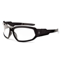 Ergodyne LOKI Anti-Fog Clear Lens Black Safety Glasses // Sunglasses 56003